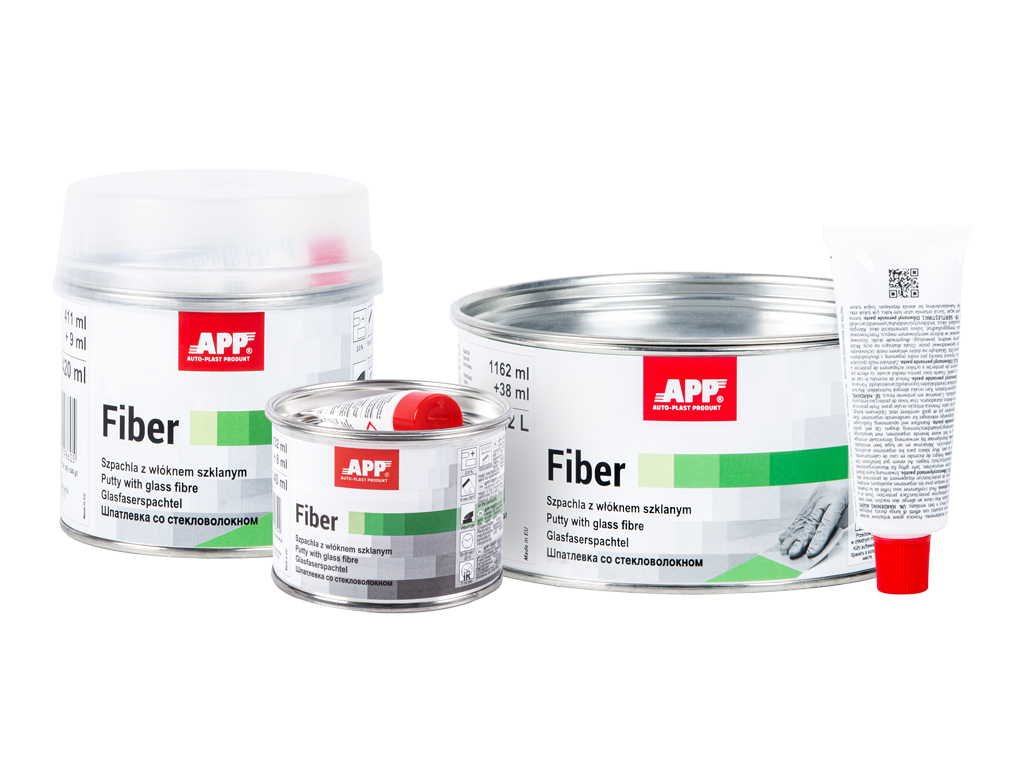 APP - Putty with glass fiber Fiber