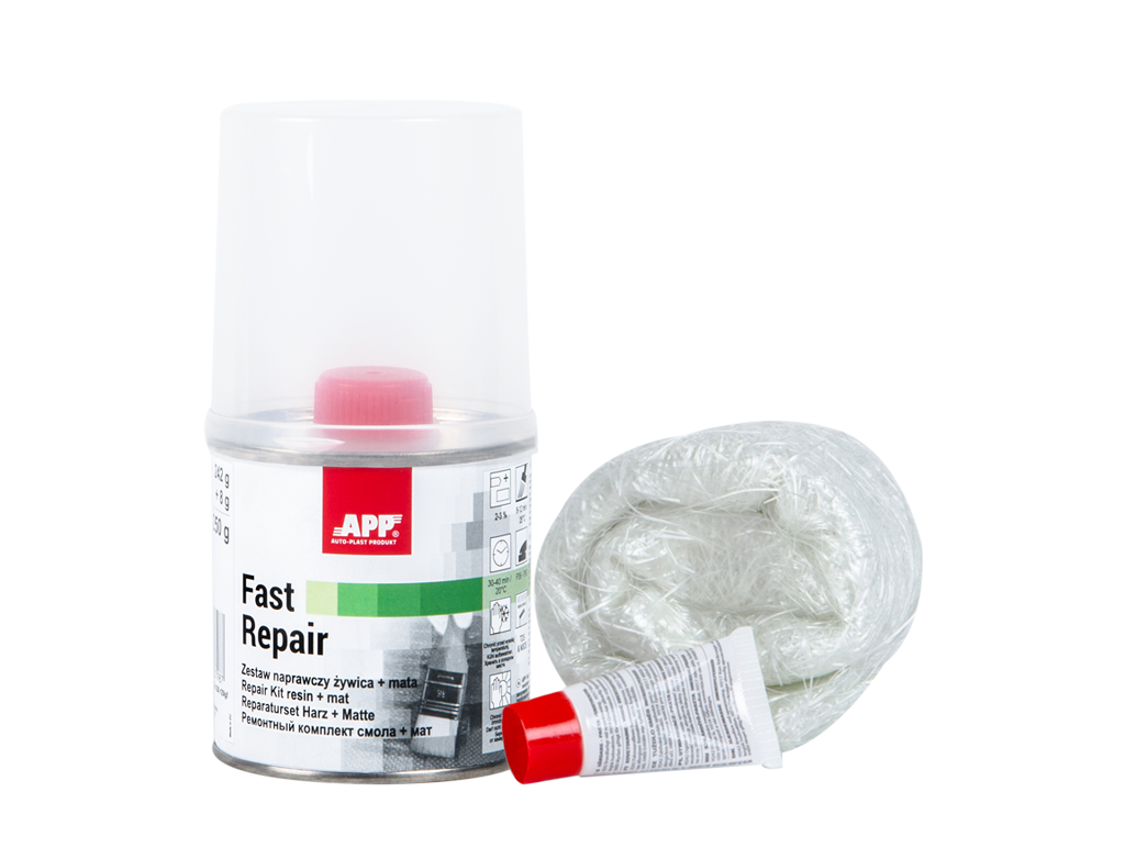 APP - Repair Kit resin + mat Fast Repair