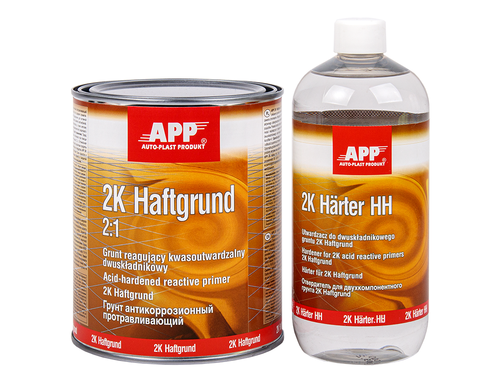 APP - Two-component reactive primer + hardener 2K Haftgrund 2:1+Harter