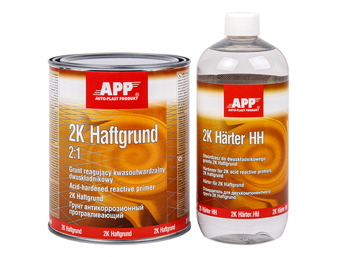 APP - Two-component reactive primer + hardener 2K Haftgrund 2:1+Harter