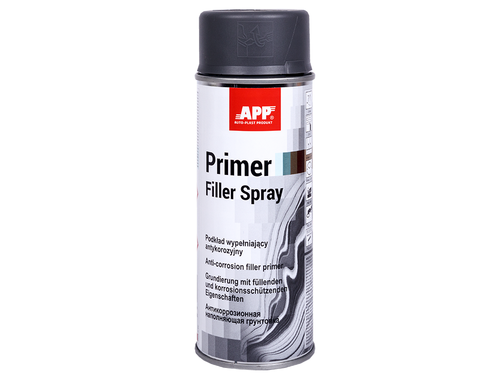 APP - One-component anti-corrosion primer filler Primer Filler Spray