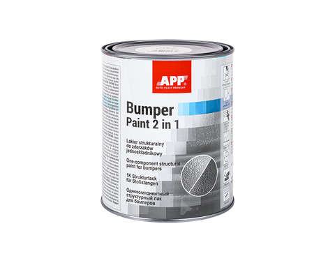 APP - One component textured paint for bumpers Bumper Paint 2 in 1