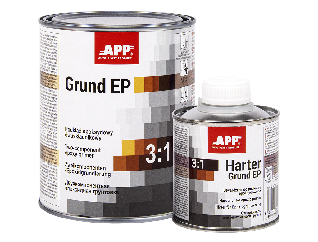 APP - Two component epoxy hardener Grund EP 3:1+Harter