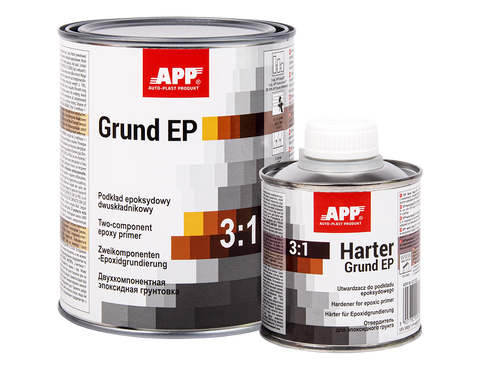 APP - Two component epoxy hardener Grund EP 3:1+Harter