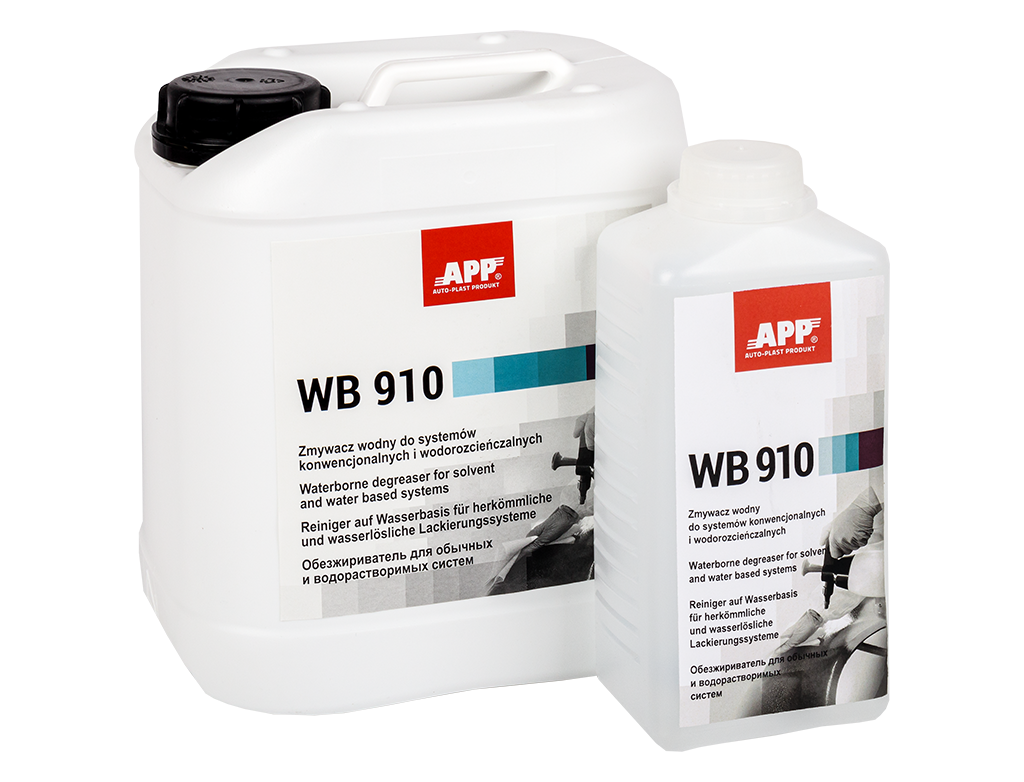 APP - Water-based cleaner for convencional and water based systems WB 910