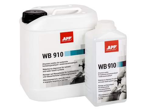 APP - Water-based cleaner for convencional and water based systems WB 910