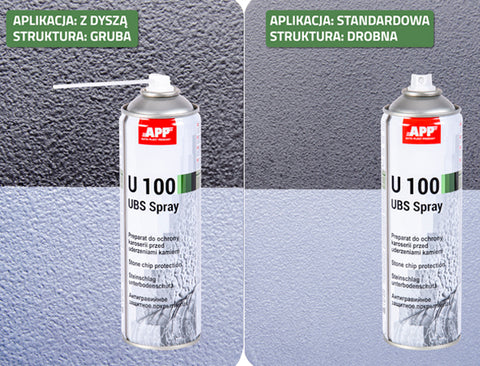 APP - Stone chip protection U100 UBS Spray