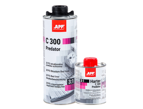 APP - Two-component polyurethane structure securing cover C300 Predator 3:1+Harter