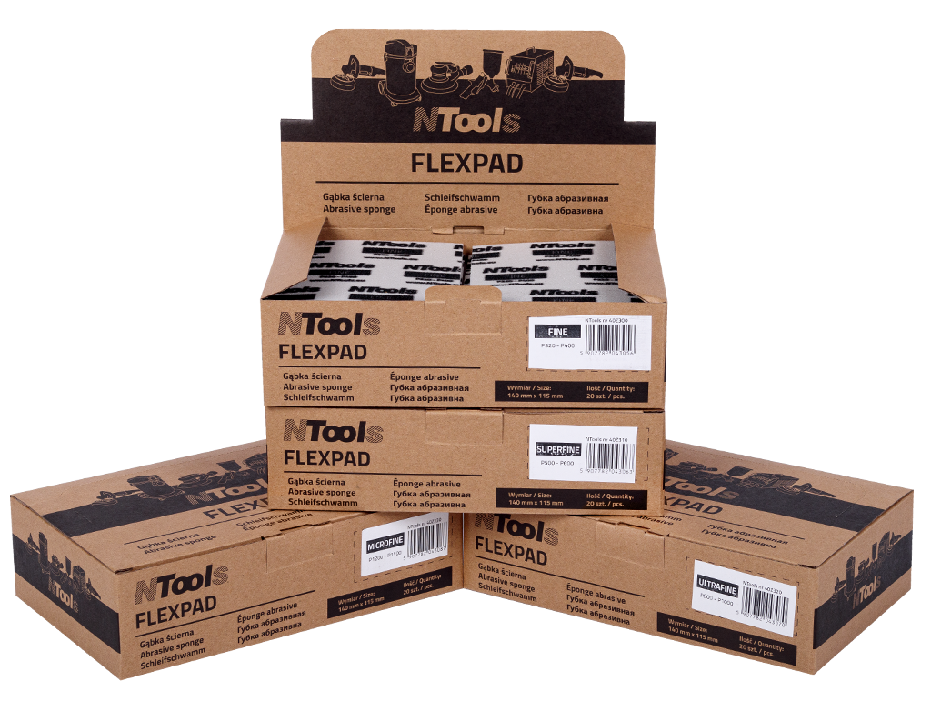 NTools - One-sided abrasive sponge FLEXPAD