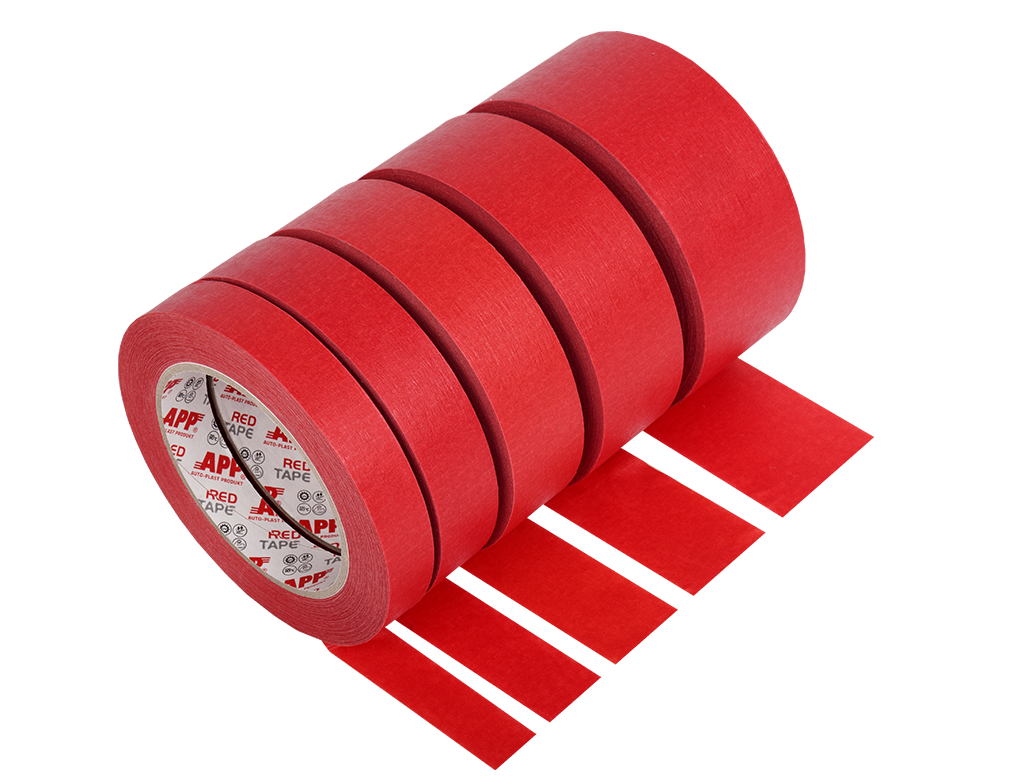 APP - Masking tape Red Tape 110°C (Waterproof)