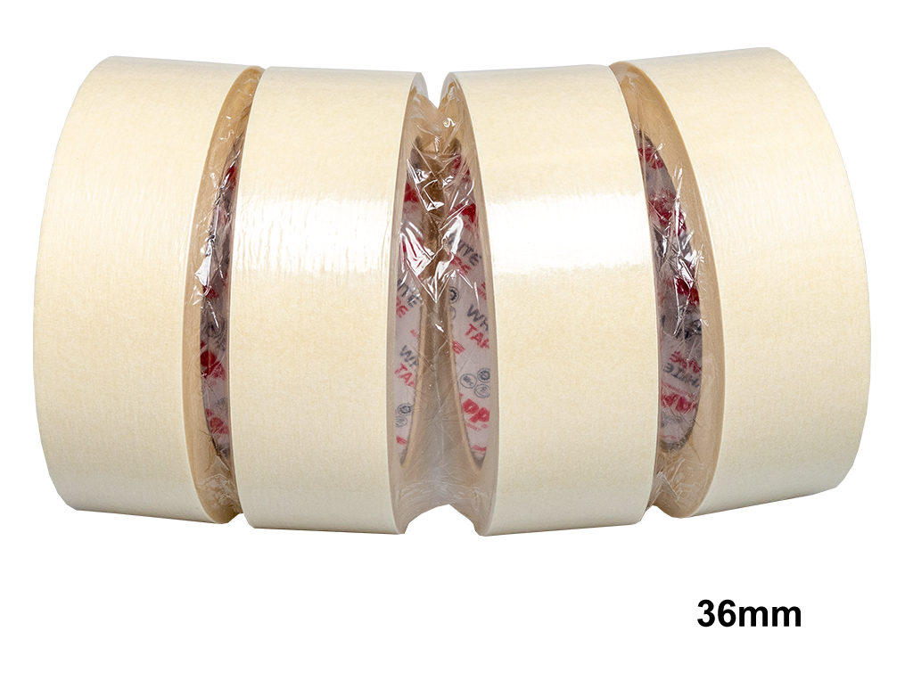 APP - Masking tape White Tape 110°C UV resistant