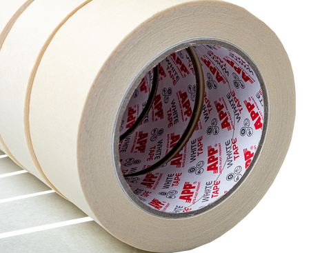 APP - Masking tape White Tape 110°C UV resistant