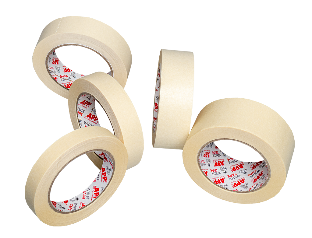 APP - Masking tape White Tape 110°C UV resistant