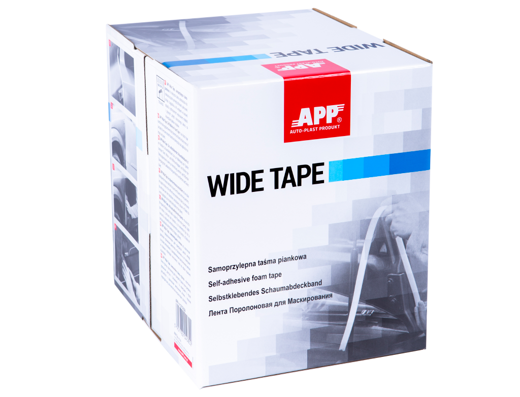 APP - Self-adhesive foam tape Wide Tape