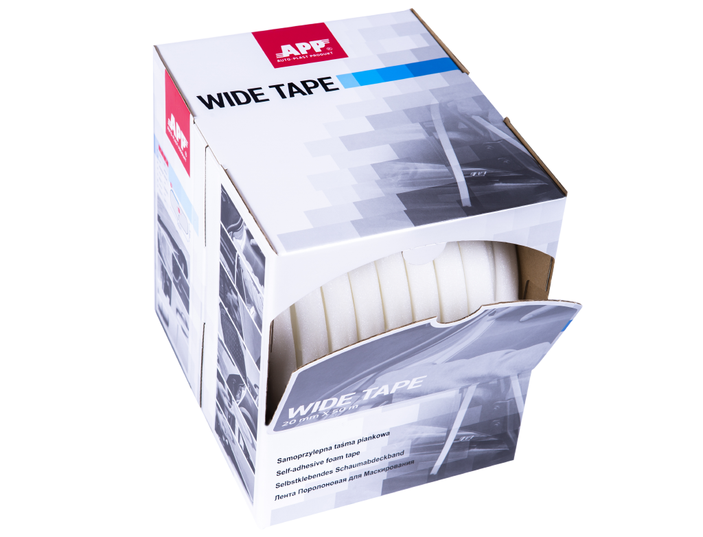 APP - Self-adhesive foam tape Wide Tape