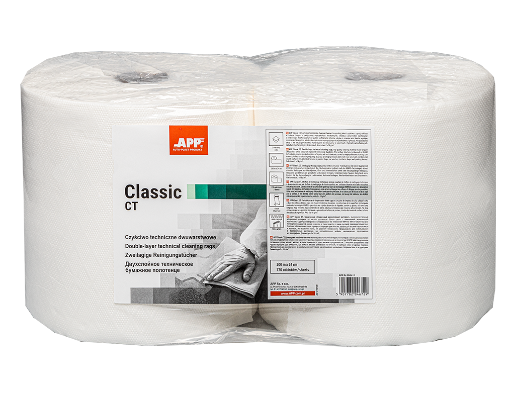 APP - Technical cleaning rags bilayer APP Classic CT