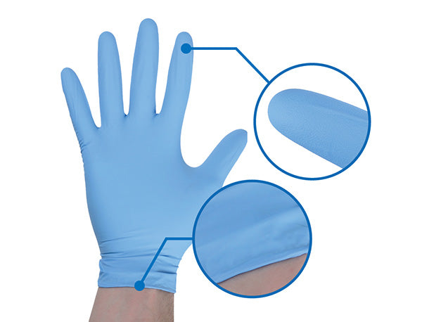 APP - Nitrile disposable gloves CE QUARTZ Q905 Extra Safe