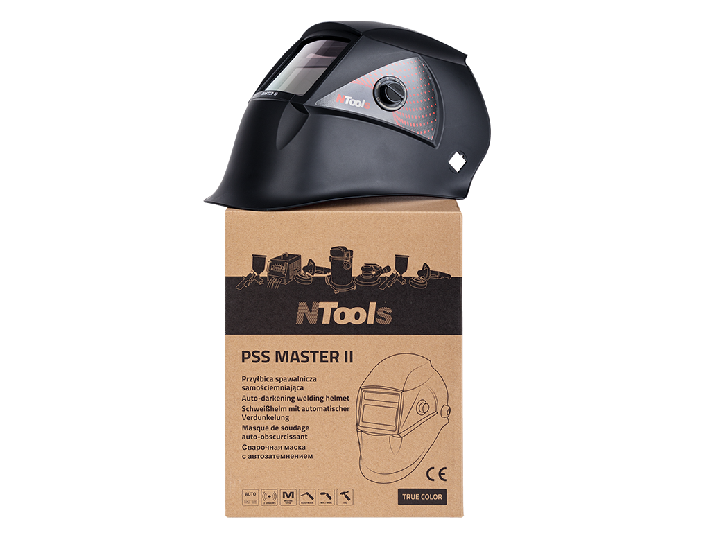 NTools - Auto-darkening welding helmet True Color NTools MASTER II