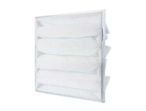 APP - Bag filter - 22mm thickness - 685x785x200mm - 1x5 pocket with frame - USI - type millibar FK 390