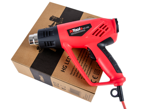 NTools - Heat gun with temperature control and LED indicator HG LED