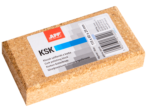 APP - Sanding block of cork KSK