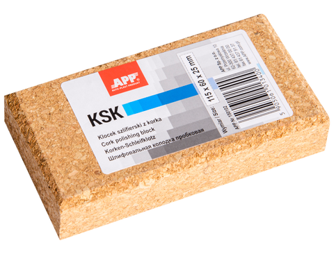 APP - Sanding block of cork KSK