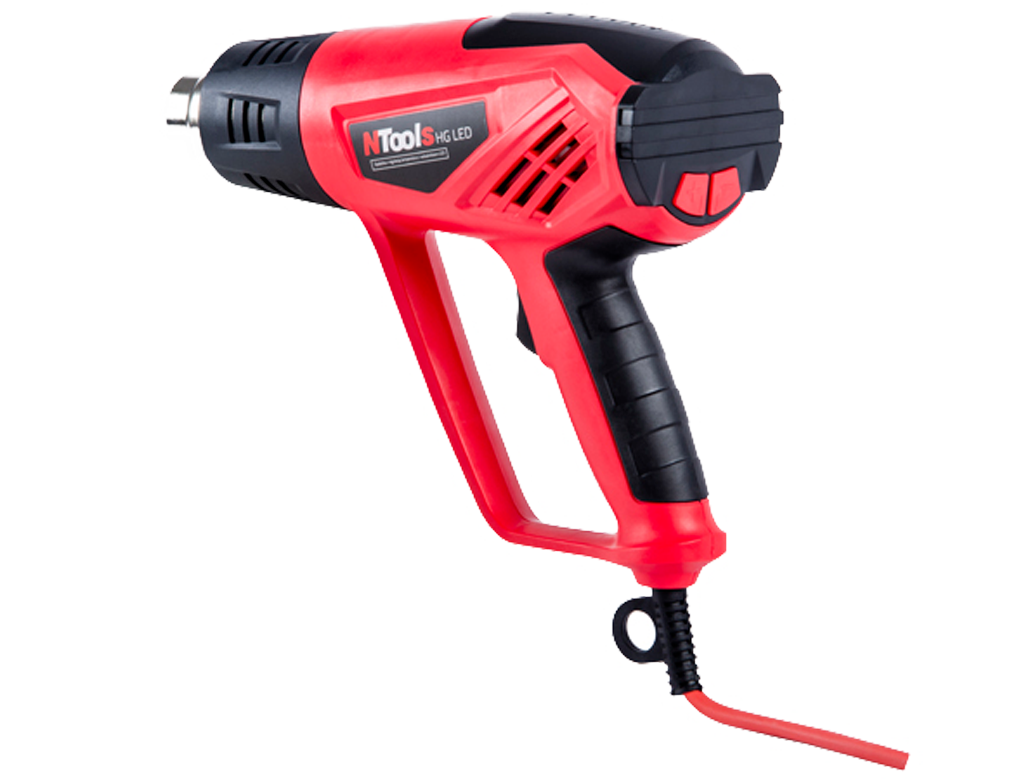 NTools - Heat gun with temperature control and LED indicator HG LED