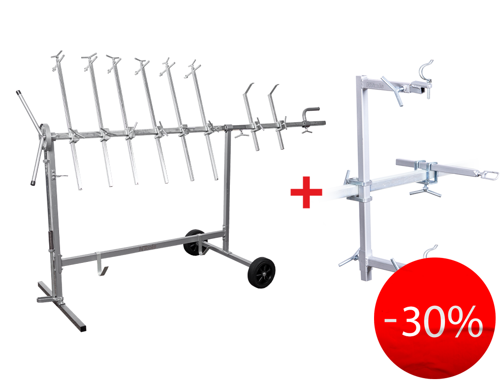 NTools - Revolving stand for elements SET Premium BUS DOOR