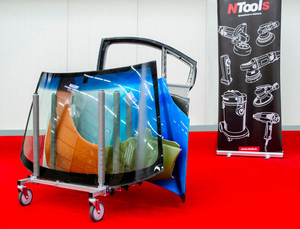 NTools - Trolley for storing car panels PANEL CART