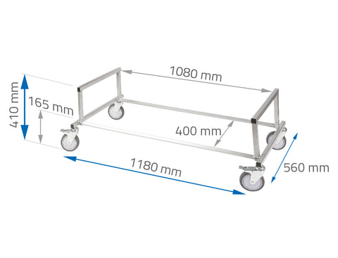 NTools - Mobile tire rack Tire Stand Mini