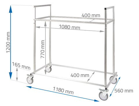 NTools - Mobile tire rack Tire Stand Normal