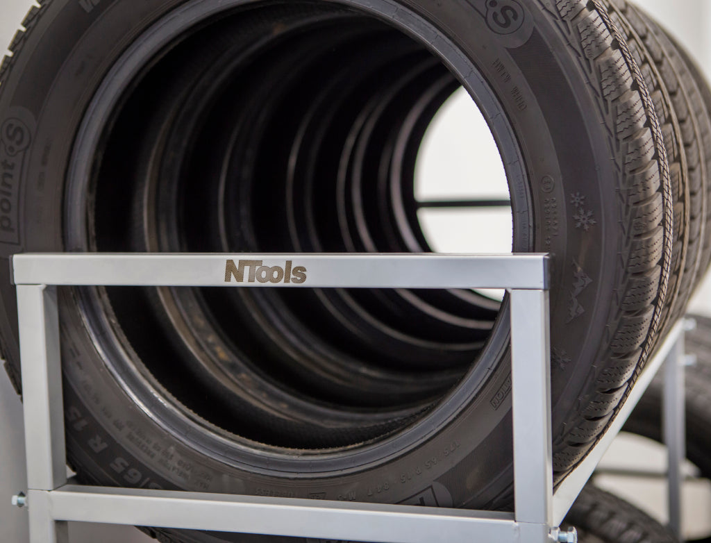 NTools - Mobile tire rack Tire Stand Normal