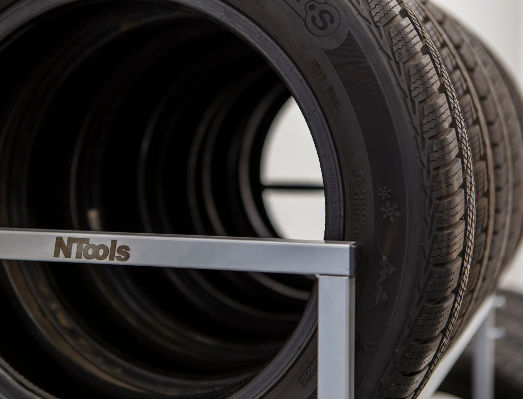 NTools - Mobile tire rack Tire Stand Normal