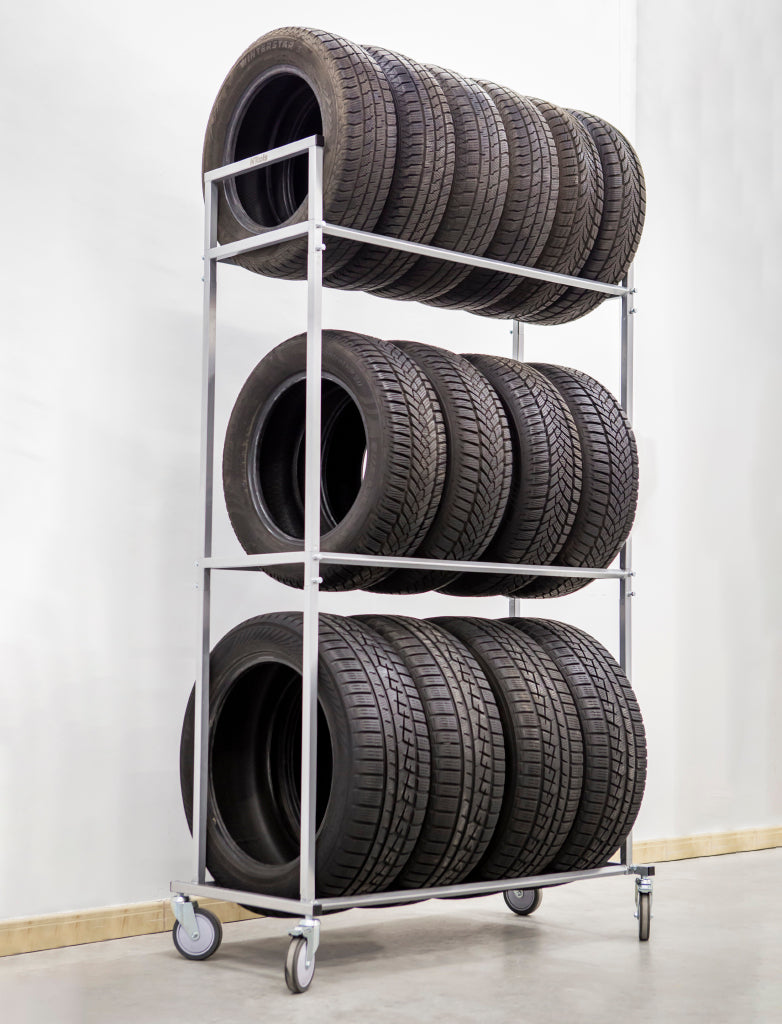 NTools - Mobile tire rack Tire Stand Max