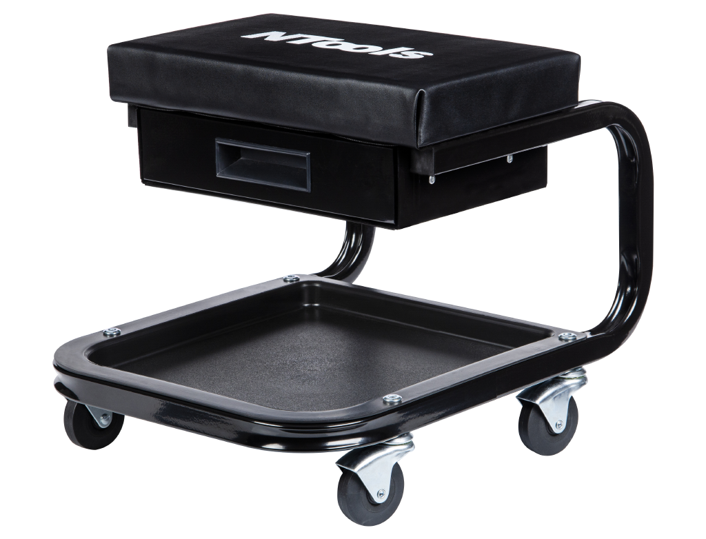 NTools - Mobile seat with storage drawer MSWS