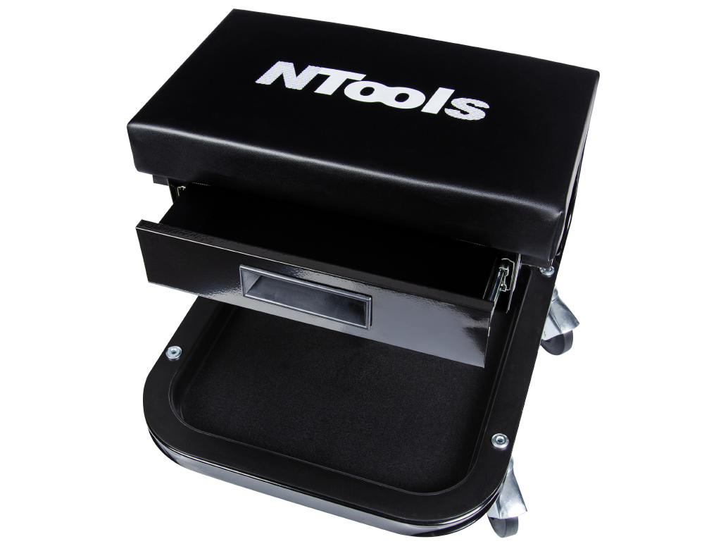 NTools - Mobile seat with storage drawer MSWS