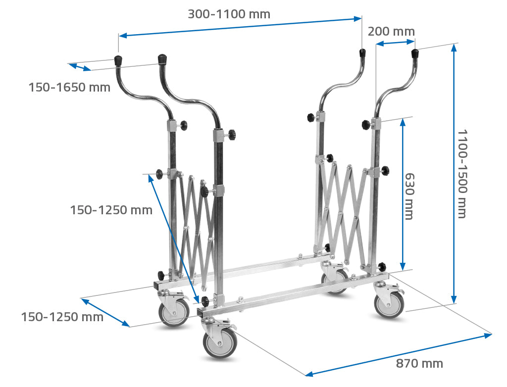 NTools - Mobile PDR repair stand NTools PDR RACK