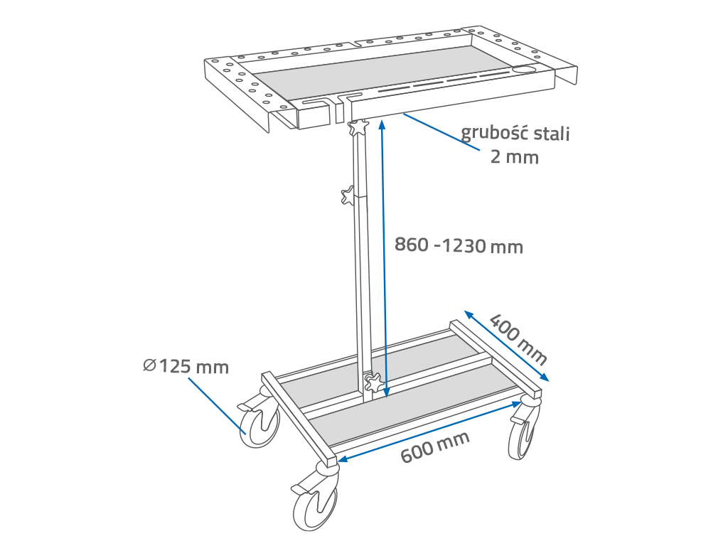 NTools - Workshop trolley NTools PDR Tool Cart