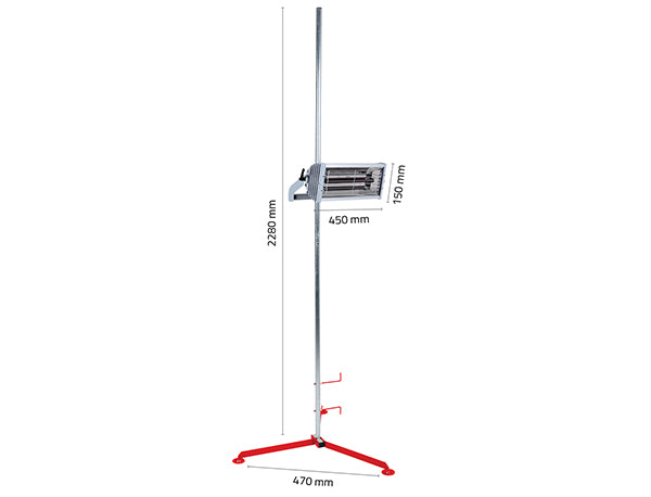 NTools - Radiator (1kW) with adjustable time and tripod NTools FDS1000