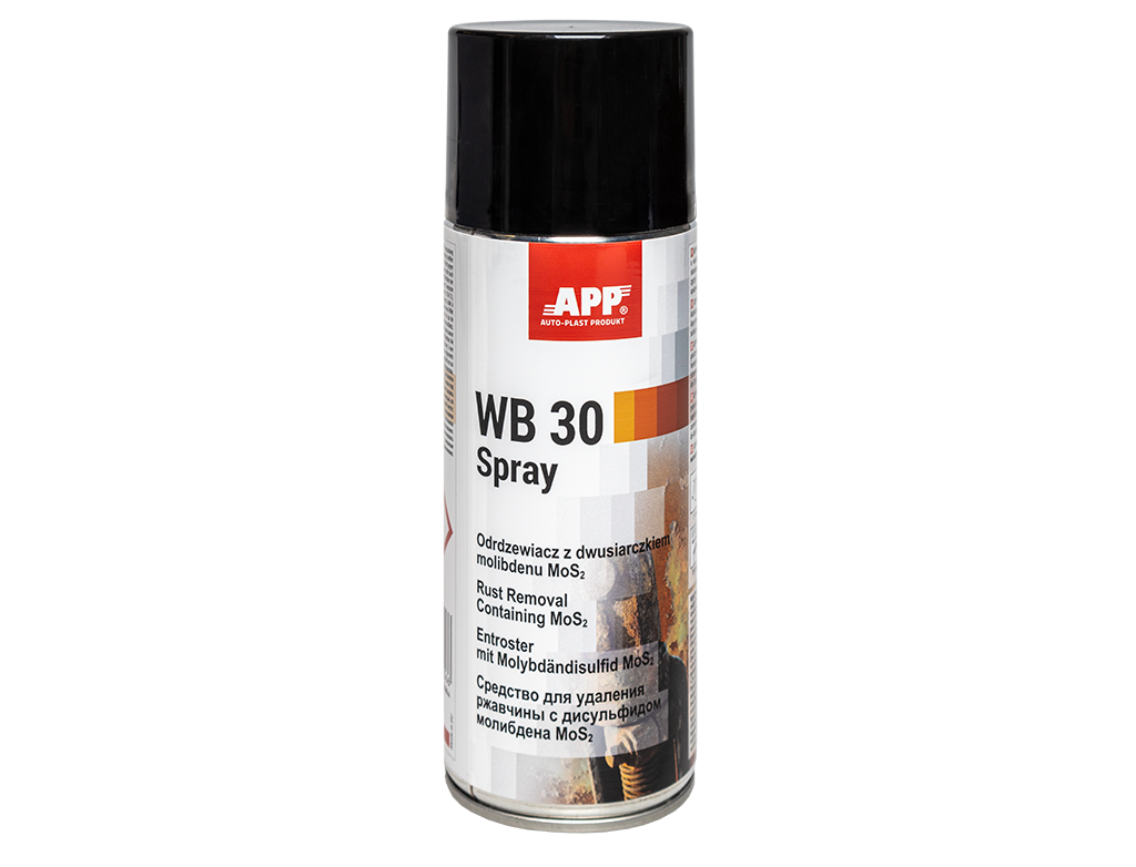 APP - Penetrating agent with molybdenum disulphide MoS2 APP WB 30 Spray