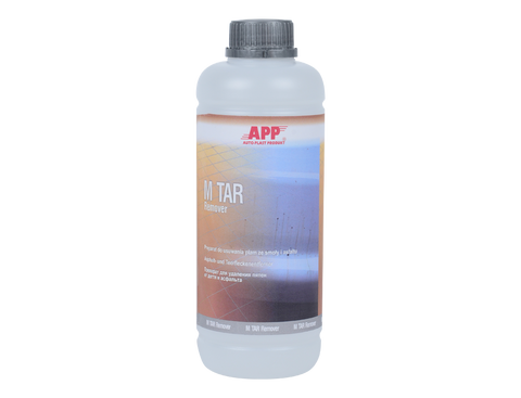 APP - Preparation for removing stains from asphalt and tar APP M TAR Remover