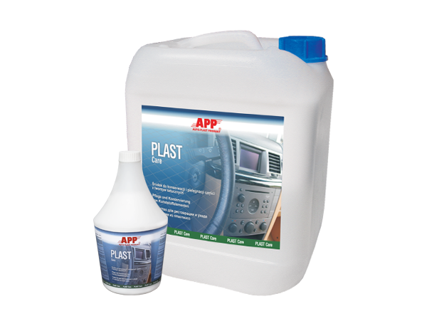 APP - Silicone agent for the care and conservation of the internal plastic APP PLAST Care