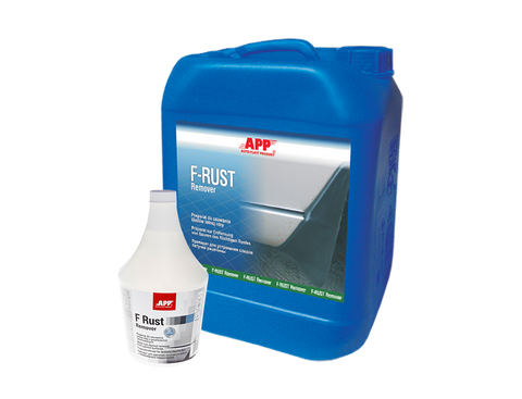 APP - Preparation for removing flying rust from painted surfaces APP F RUST Remover