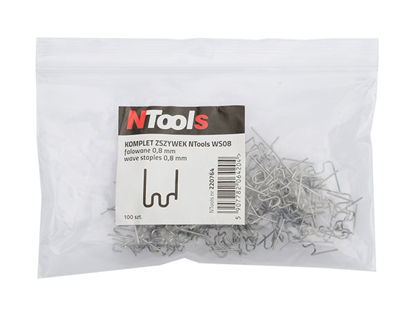 NTools - A set of staples NTools WS08 - corrugated NTools WS08