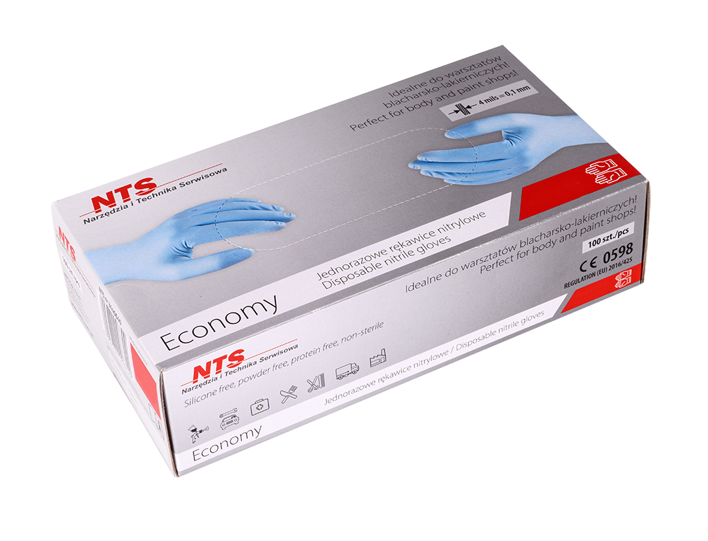 NTS - Disposable nitryle gloves STANDARD