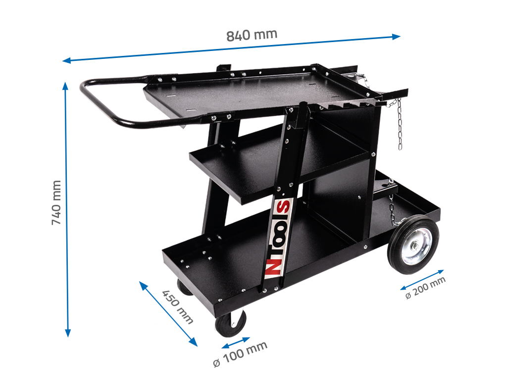 NTools - Trolley for spotter compact and welding equipment NTools WZ120