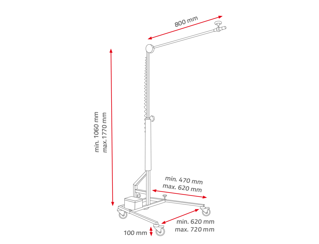 NTools - Stand for a shade lamp NTools LC 1050 2.0 STAND