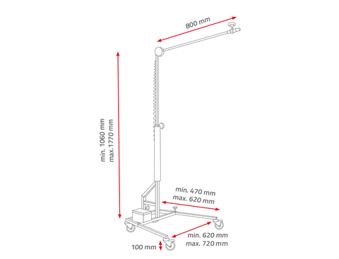 NTools - Stand for a shade lamp NTools LC 1050 2.0 STAND