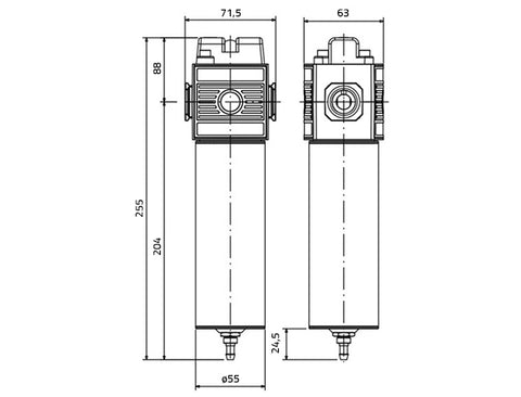 APP - Exact cabin air filter - oil separator APP E38 D