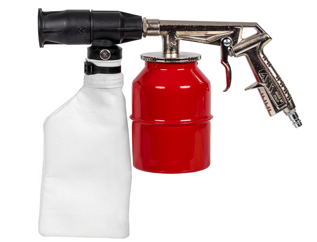 NTools - Spray gun with recirculation (700g FREE corundum) NTools A211